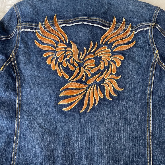 🌈[ Fiorucci ] Embellished Denim Jacket - Picture 11 of 11